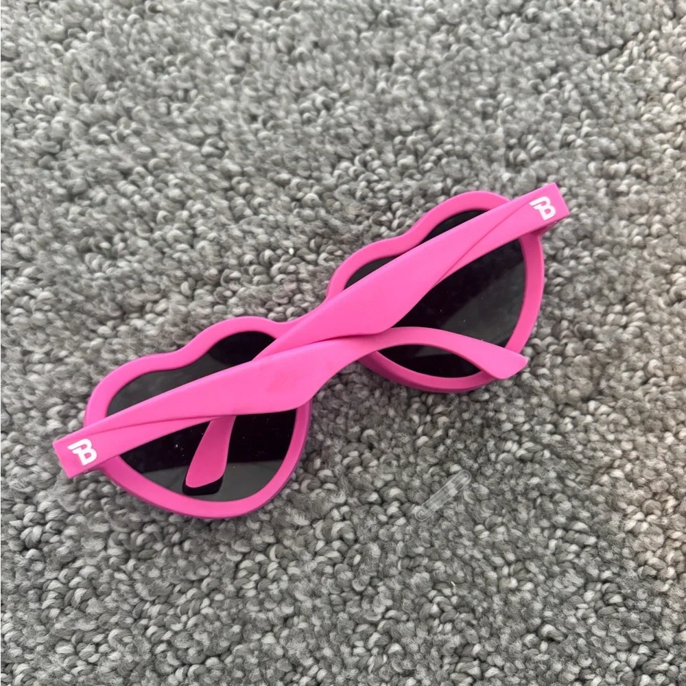 Babiators Pink Heart-Shaped Kids Sunglasses